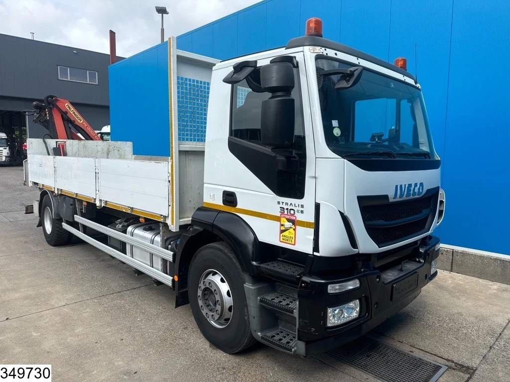 Iveco Stralis 2016 - 310 EURO 6, Palfinger, Remote, Steel suspension image 3
