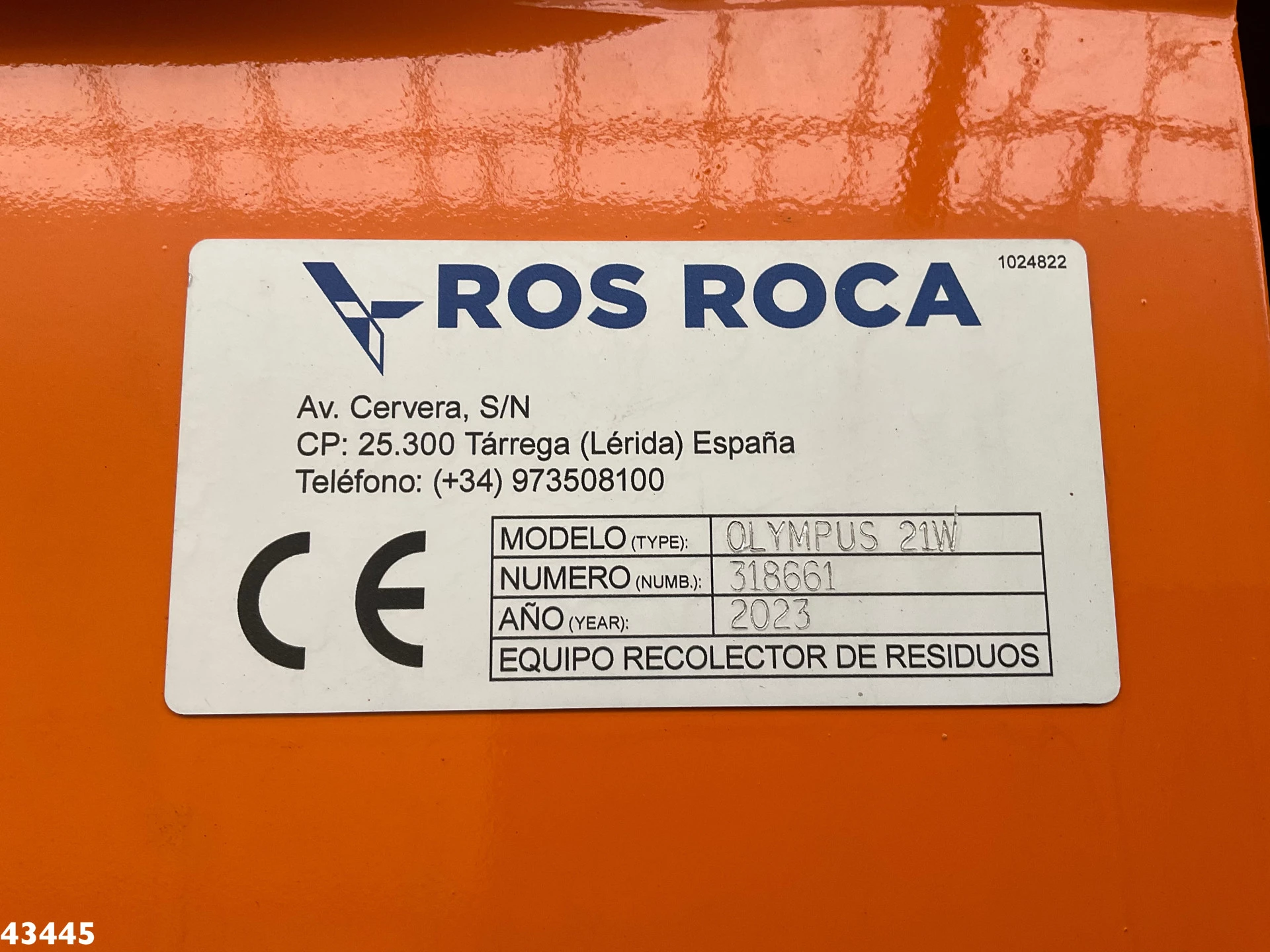 Mercedes-Benz Actros 2024 - 2533 Terberg RosRoca 21m³ Bild 19