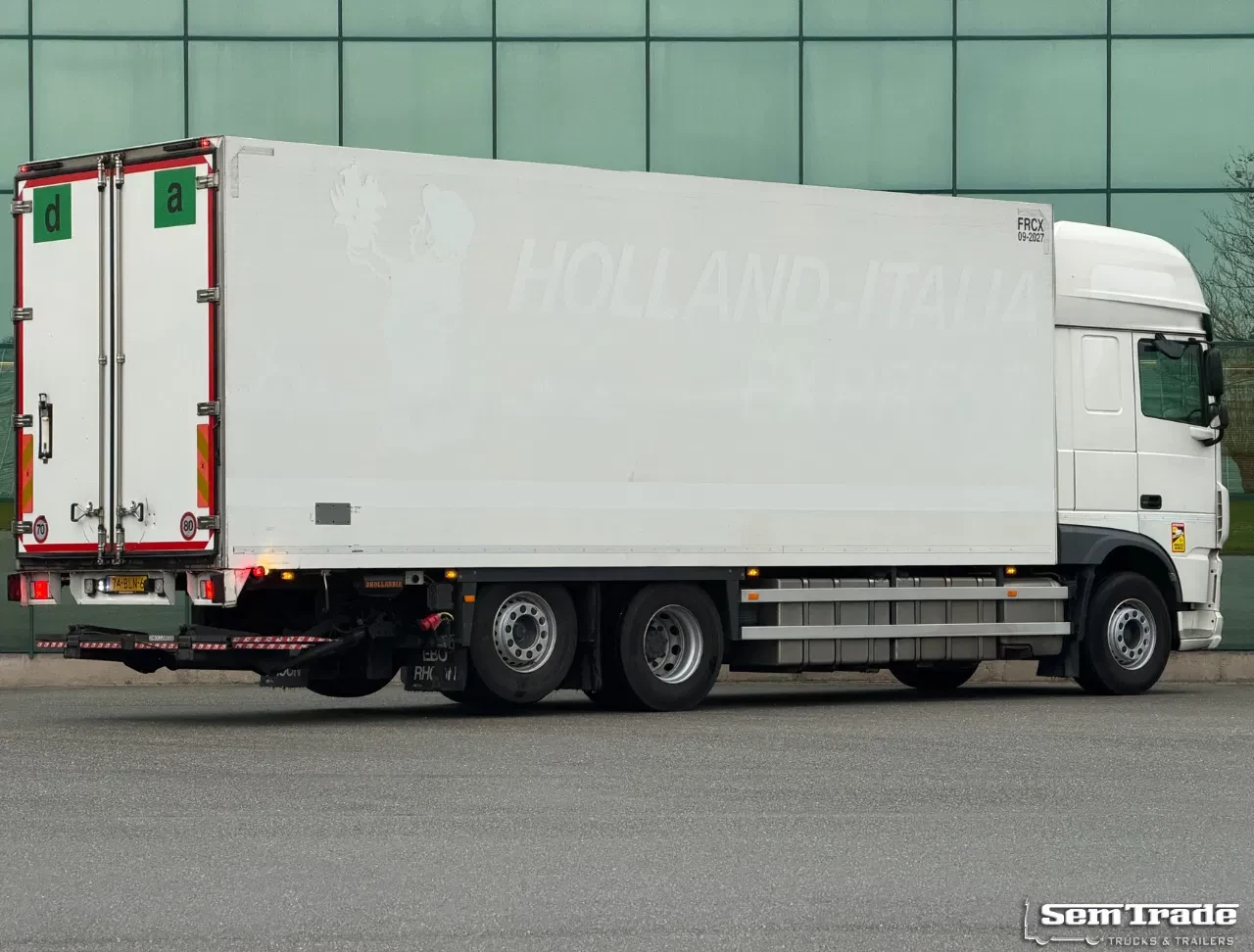 DAF XF480 2018 - FAR SSC ISOLATED BOX 810x250x275 CM INSIDE TRS COOLING TAIL LIFT TOP CONDITION NL-TRUCK 3 PIECES IN STOCK !!! afbeelding 4