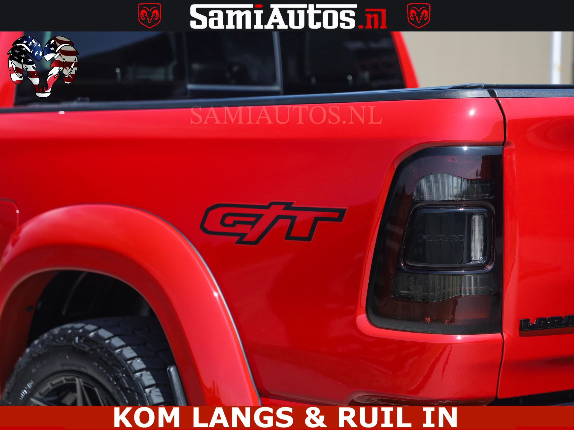 Dodge Ram Pick-Up 2024 - GT TRX PACK | 5.7 V8 HEMI | FLAME RED | HULK PACK | LUCHTVERING | MEGA DIK | DC | afbeelding 66
