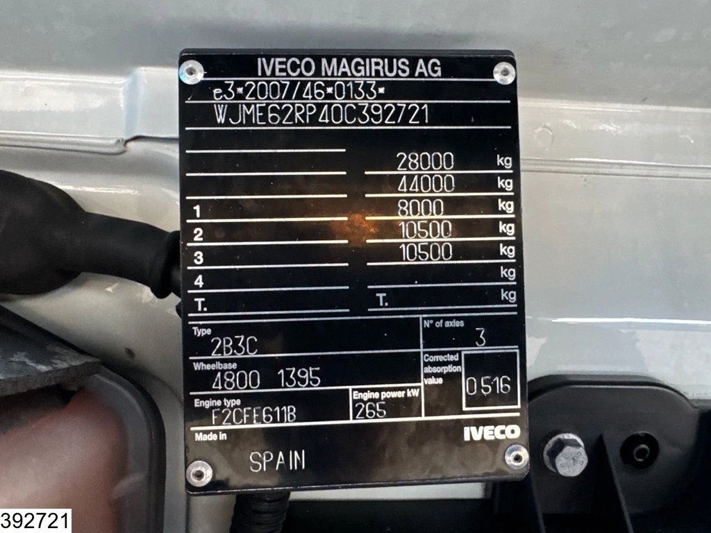 Iveco Trakker 2018 - 360 6x4, EURO 6, Palfinger, Remote immagine 14