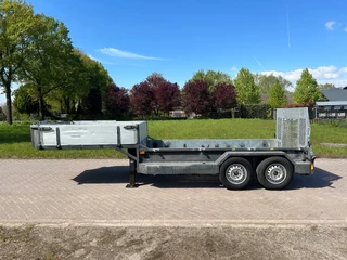 Veldhuizen N/A 2007 - Be oplegger 5.5 ton kuip dieplader roostervloer immagine 2