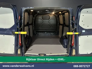Ford Transit Custom 2018 - 2.0 TDCI 131pk Automaat L1H1 Euro6 *Rijklaar Direct Rijden* Airco | Camera | Navigatie | Cruisecontrol afbeelding 3 miniatuur