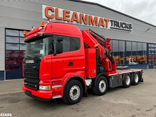 Scania R 2008 - R620 V8 8x4 Hiab 105 Ton/meter laadkraan + Fly-Jib! image 11
