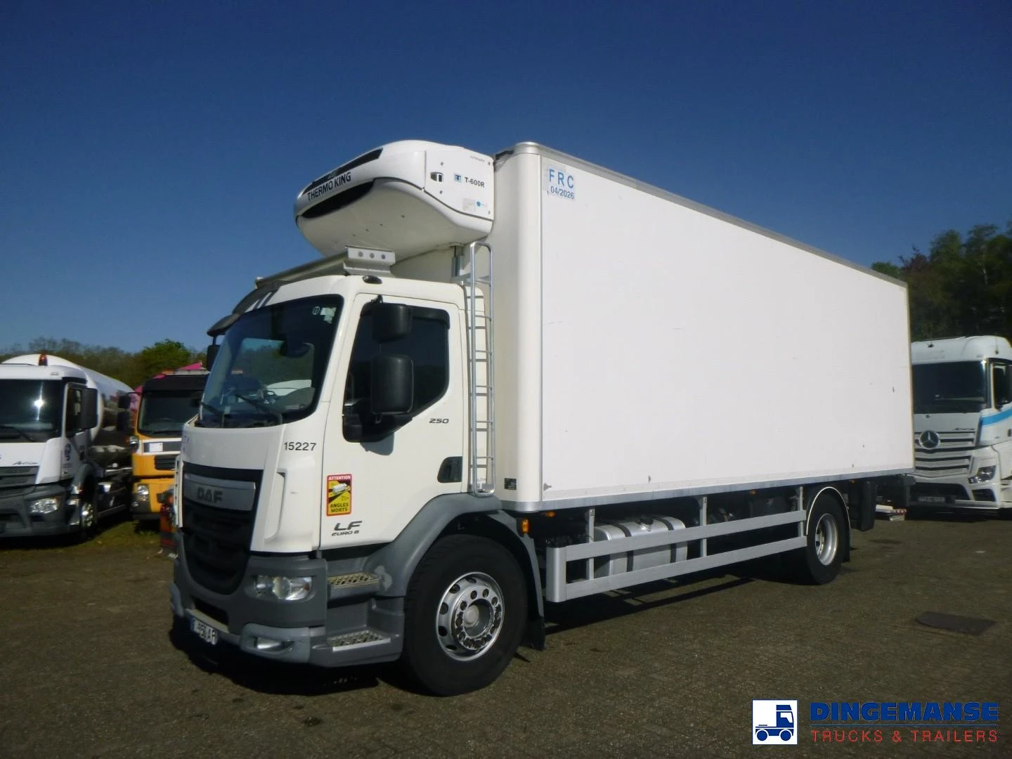 DAF LF 250 2014 - D.A.F. FA 4x2 Thermoking T-600R frigo zdjęcie 1