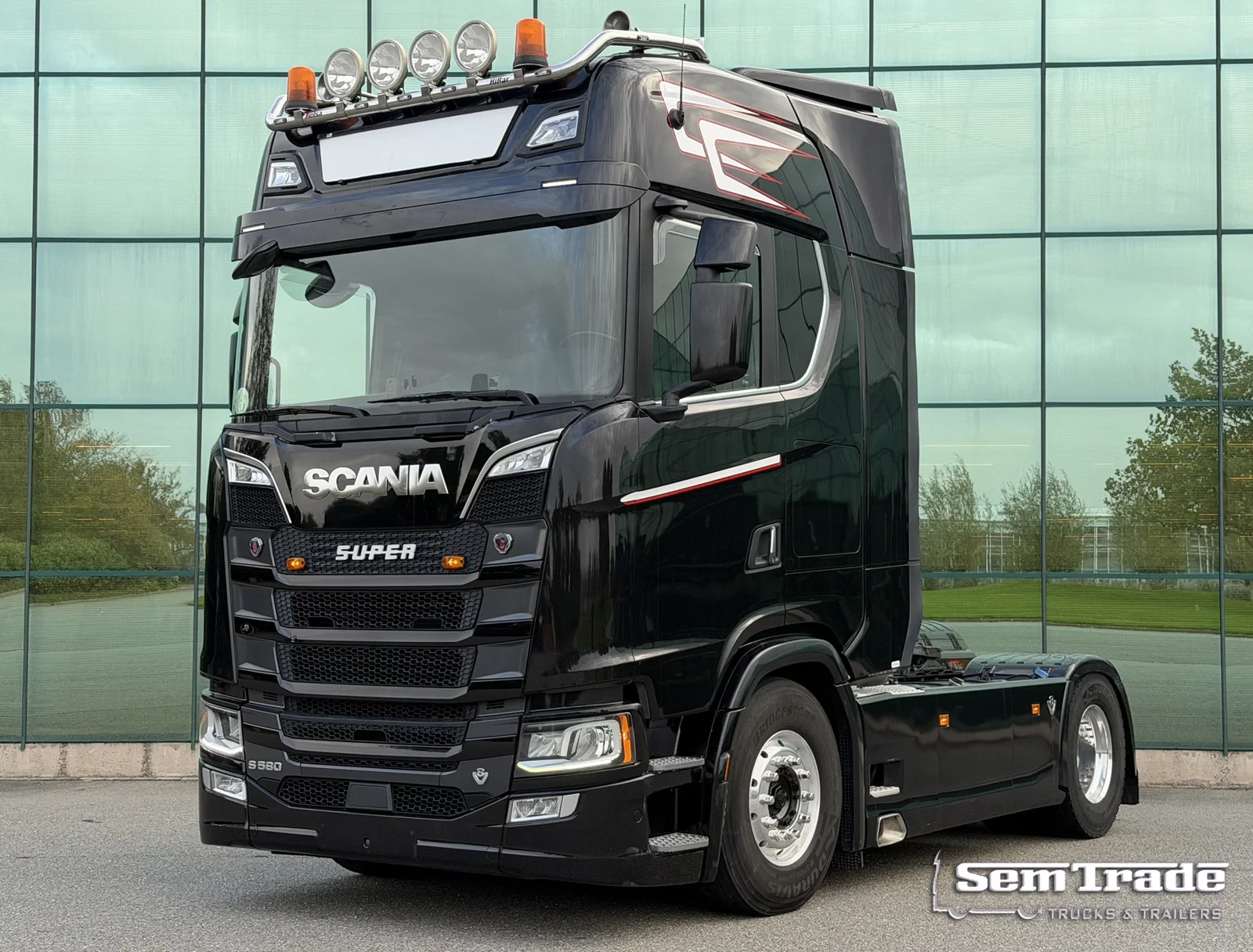 Scania S 2019 - S580 V8 NGS 50 YEARS V8 EDITION FULL AIR 2+4 FULL OPTIONS RETARDER SUPER CONDITION afbeelding 1