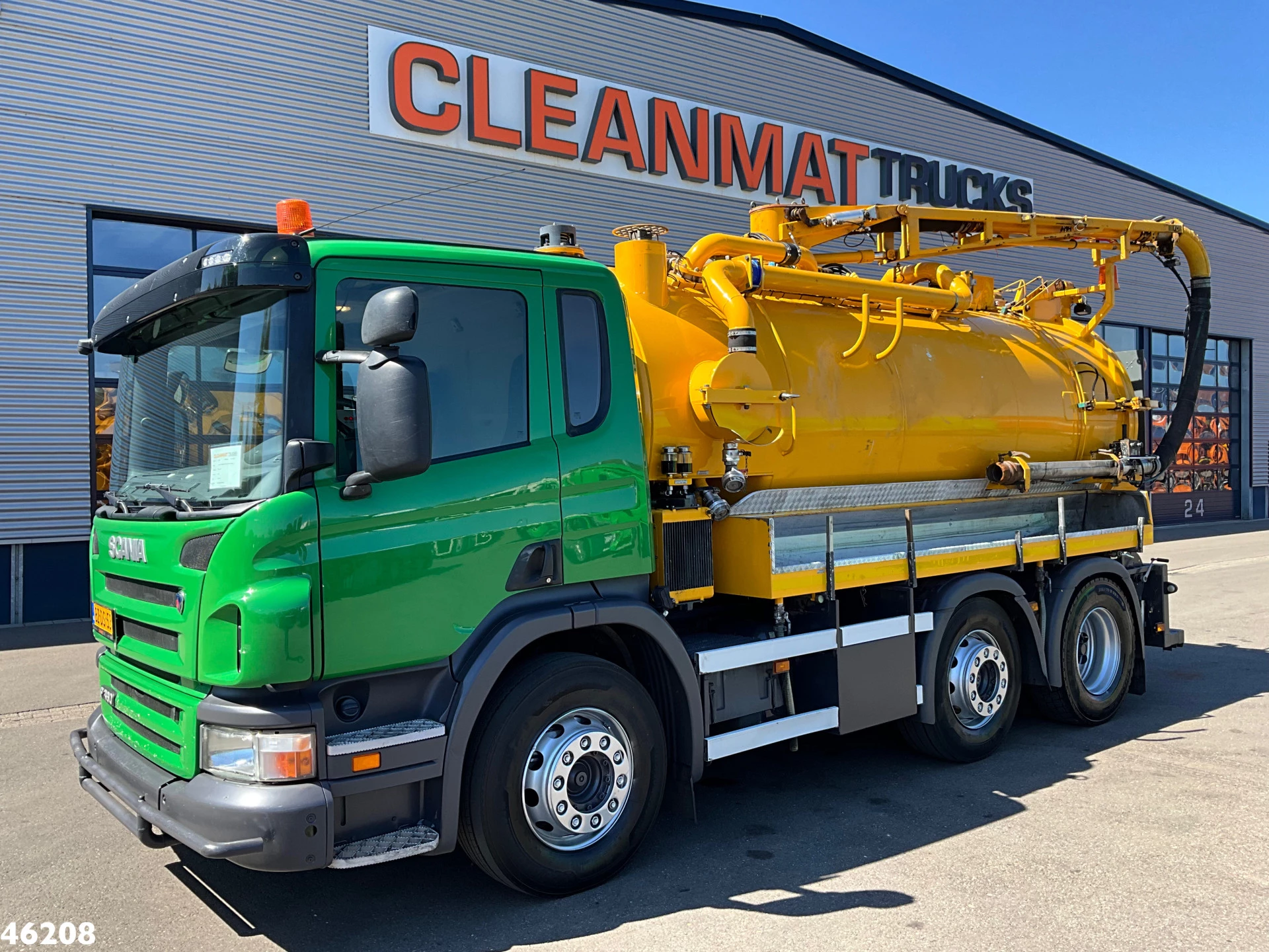 Scania P 2011 - 360 Euro 6 Bekker LaGram 9m³ kolkenzuiger immagine 4