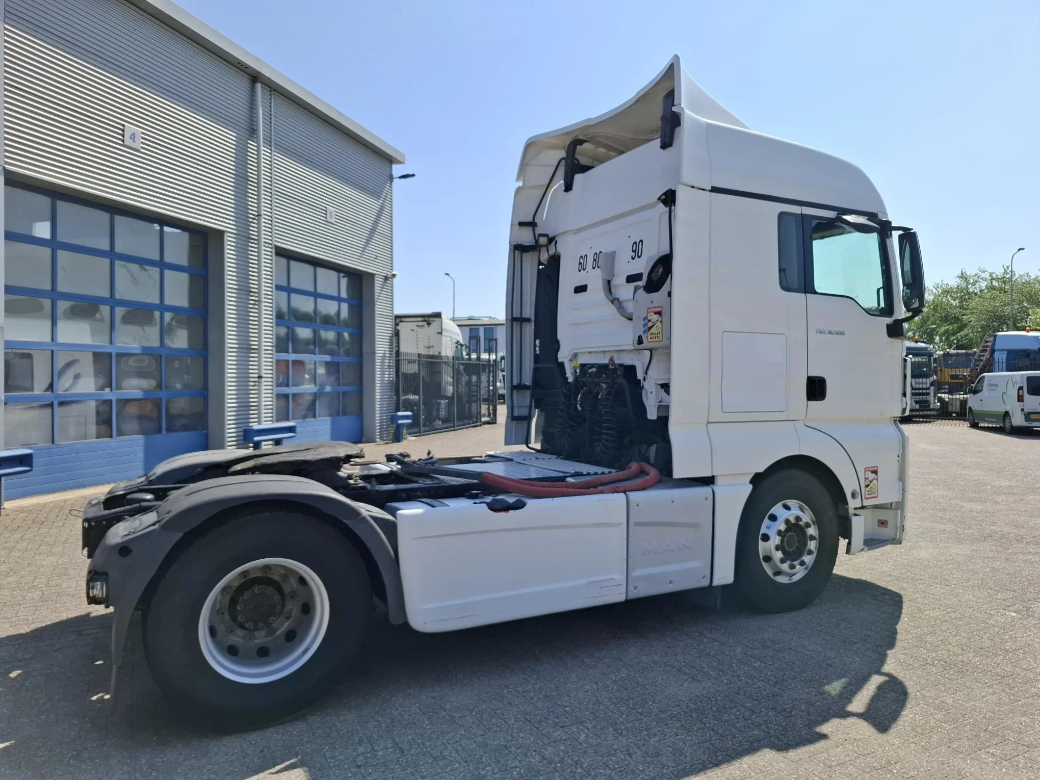 MAN TGX 2018 - 18.500 / INTARDER / HYDRAULICS / 725321 KM / PARK-AIRCO / ALCOA / FRIDGE / LWDS / AUTOMATIC / EURO-6 / 2018 immagine 5