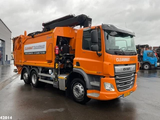 DAF FAN CF 340 Hiab 23 ton/meter laadkraan Welvaarts weighing system 2022 - N/A immagine 3