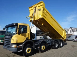 Scania P 2008 - P380 8X4 STEEL KIPPERBOX,MANUALGEARBO te koop