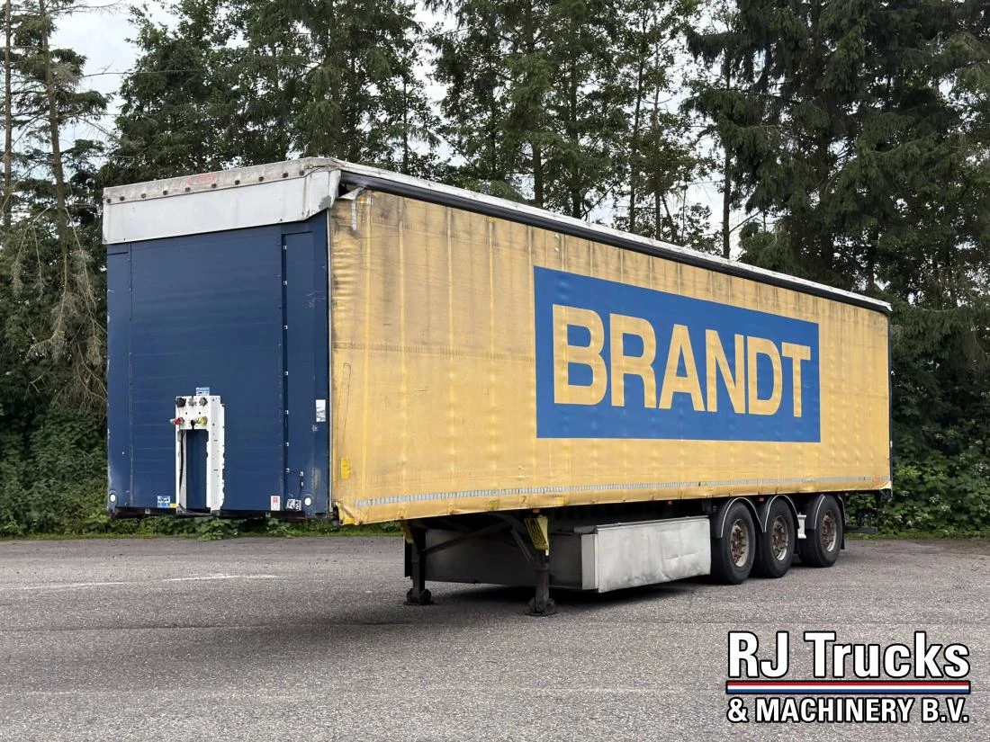 Fliegl SDS Curtainsider - Steer/Lift Axle | SAF | Forklift Mount | Boxes | S 2014 afbeelding 1