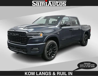 Dodge Ram Pick-Up 2026 - LIMITED 2027 5.7 V8 HEMI | €79950,- excl excl | MAXIMAAL UITGERUST | NIEUWE KLEUR Forged Blue Metallic met Ebony Red interior seats | à vendre