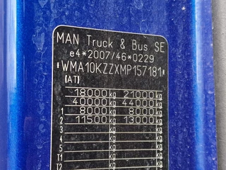 MAN TGX 2021 - 18.510 4x2 - Full spec - Retarder - Full air - Navi - 2x tank bild 24