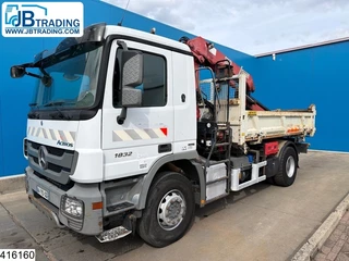 Mercedes-Benz Actros 2009 - 1832 EURO 4, Leaf suspension, HMF 1110K2 te koop