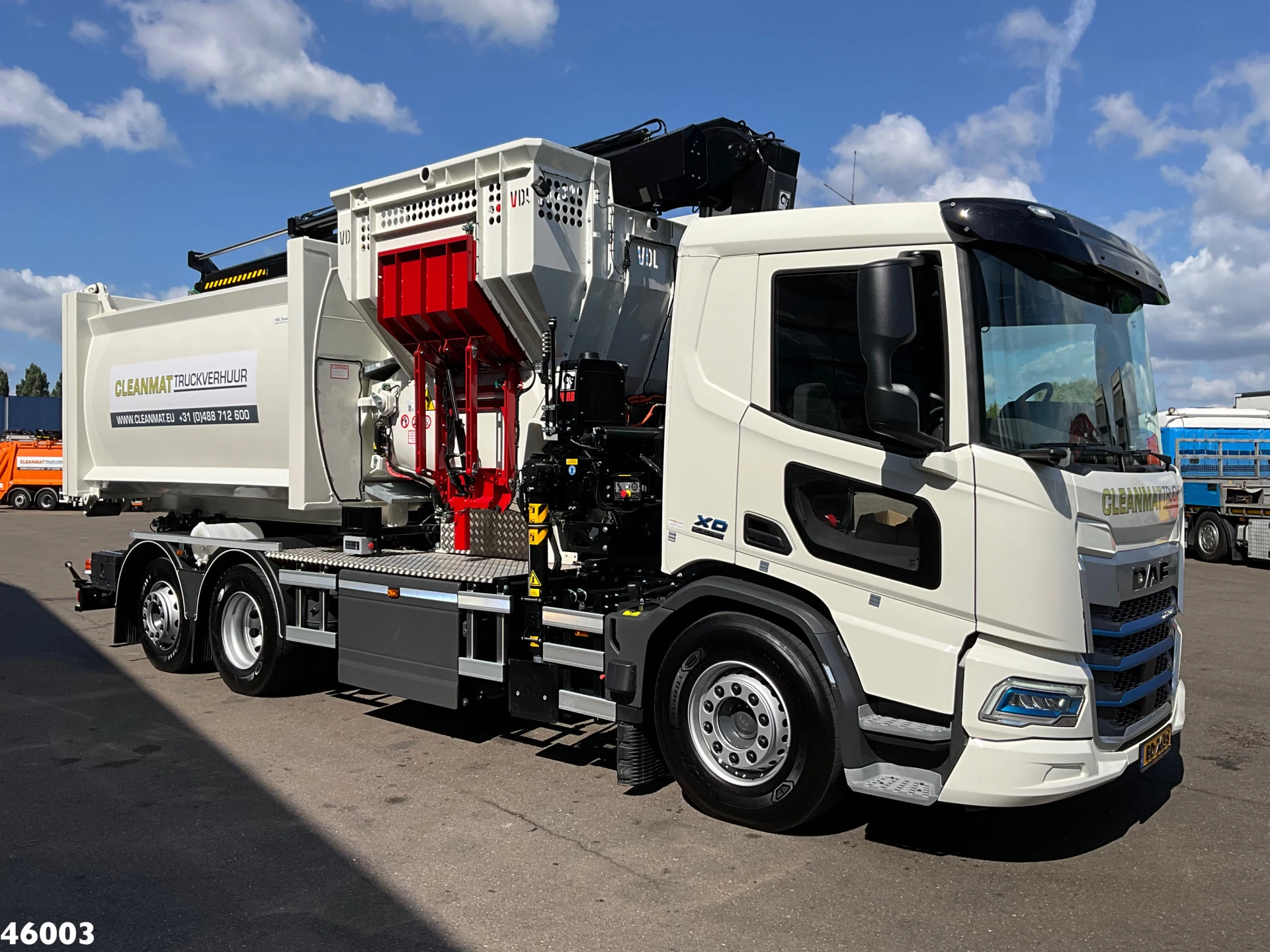 DAF FAG XD 220 Hiab 23 Tonmeter laadkraan FULL ELECTRIC 2026 afbeelding 3