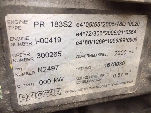 DAF 2006 - PR 183S2 imagen 4