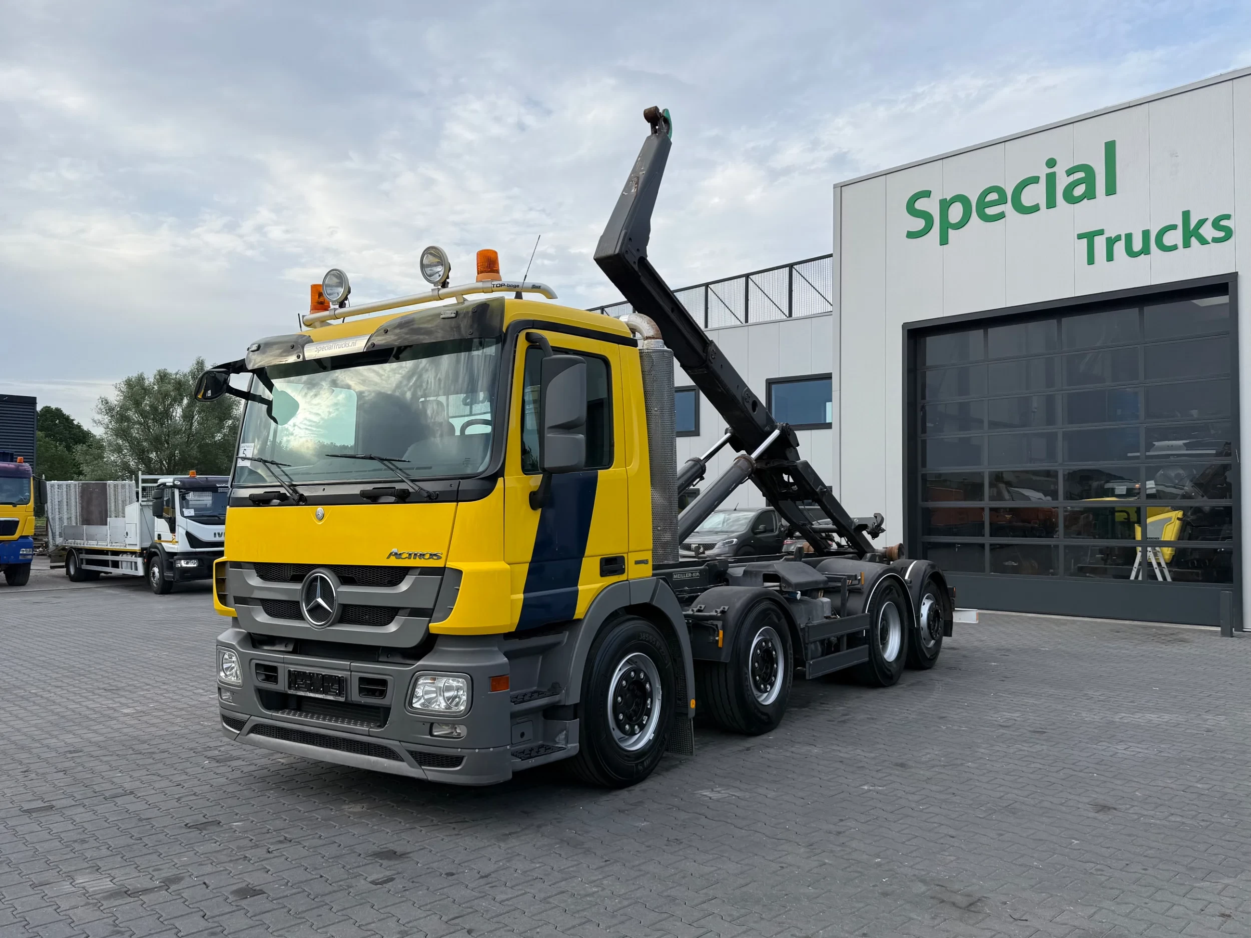 Mercedes-Benz Actros 2012 - 3232 8x2*6 / Meiller RK 30 65 K / 30 Ton Hooksystem / Haakarmststem / Abrollkipper Bild 3