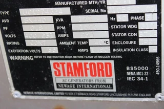 Stamford 3300 DAF ENGINE 1985 - N/A obrazek 8