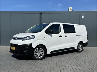 Citroën Jumpy 2021 - 2.0 BlueHDI 180 PK / AUTOMAAT / L3H1 / DUBBEL CABINE / 2x SCHUIFDEUR / TREKHAAK / CAMERA / BLIND SPOT / ECC / CRUISE / 6 PERSOONS obrazek 2
