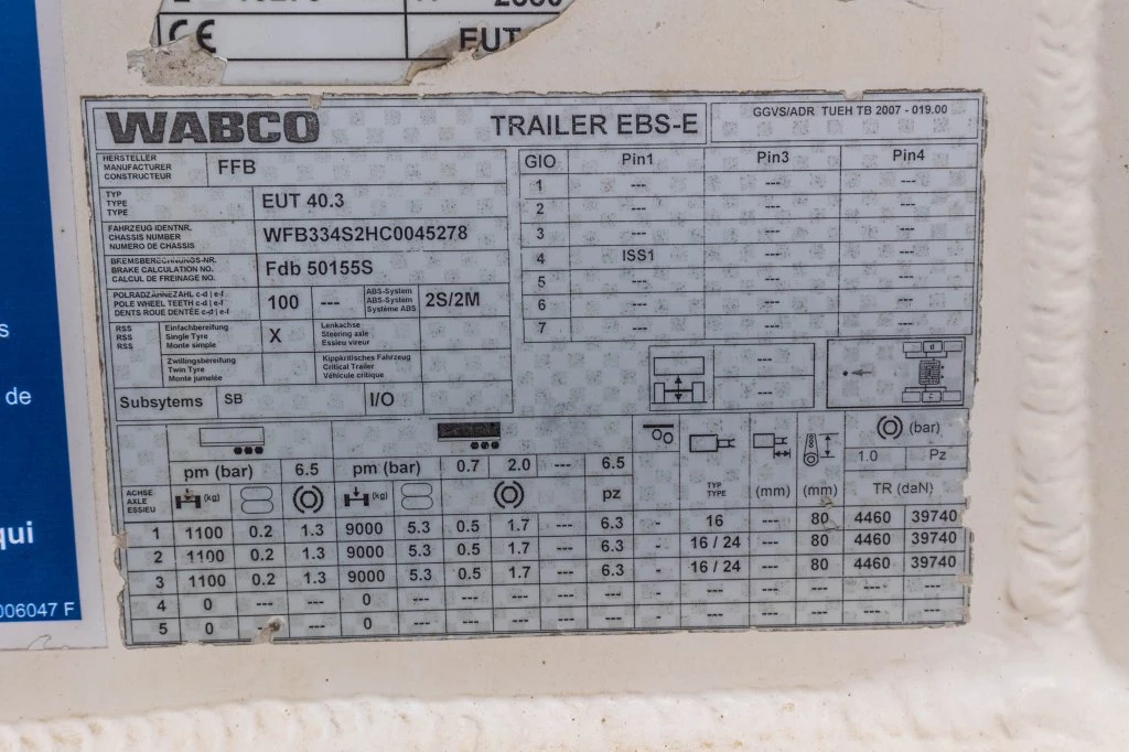 FELDBINDER 2011 - EUT 40.3- 40.000 L CEMENT/CIMENT/ZEMENT Bild 16