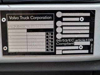 Volvo FE 2020 - Electric - 6x2*4 - BDF - Ful air - 100% Electric - Low KM image 13