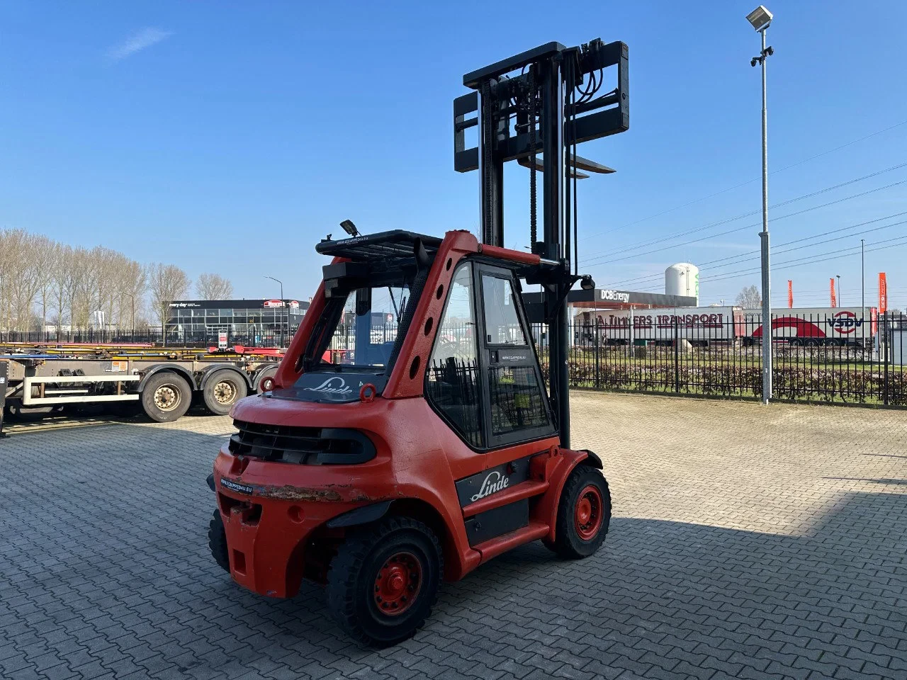 Linde 2003 - H60D-02 / fork positioner / 6.000kg / duplex / 6 cil. Deutz diesel afbeelding 7