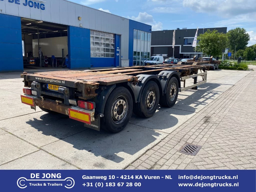 Krone 2010 - SD Chassis / ADR / 2x Extendable / MB + Disc / 2x Lift Axle afbeelding 1