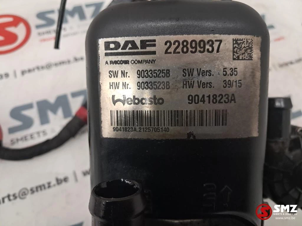 DAF 2022 - Occ standverwarming Thermo Top Pro 38 DAF zdjęcie 6