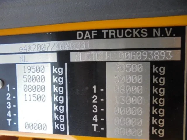 DAF XF 440 2016 - ADR UITVOERING Bild 14