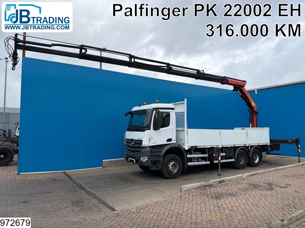 Mercedes-Benz 2015 - Arocs 2636 6x4, EURO 6, Retarder, Palfinger, Remote изображение 1