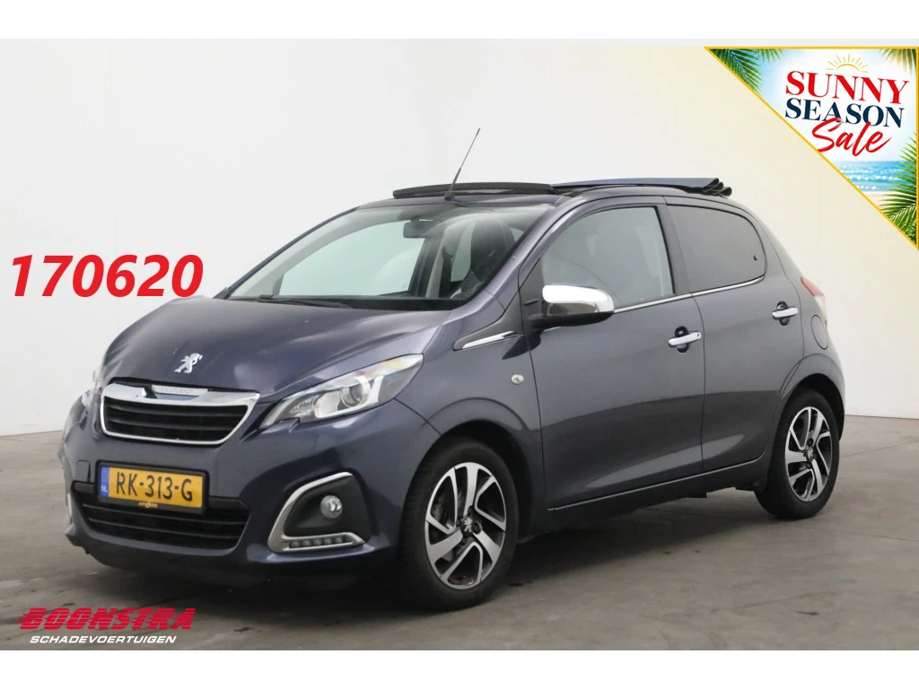 Peugeot 108 2017 - 1.0 e-VTi Allure TOP! Open dak Cruise Airco Bluetooth LMV afbeelding 1