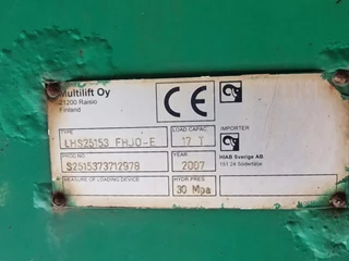Volvo FH 2007 - 13.440 6x2*4 - HIAB Hooklift 17T - Euro 5 - I shift - Steering axle imagen 23