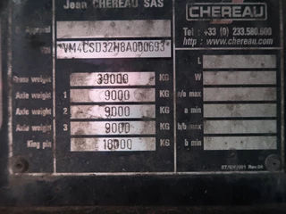 Chereau CSD3 2009 - CSD3, Thermoking, SAF, TUV, NL Trailer, TOP! zdjecie 20