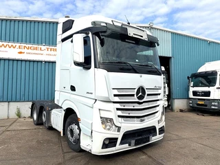 Mercedes-Benz Actros 2014 - 2545 LS STREAMSPACE 6x2 (TELLIGENT AUTOMATIC / EURO 6 / LIFT-AXLE / FRIDGE UNDER BED / AIRCONDITIONING / ETC.) afbeelding 2 miniatuur