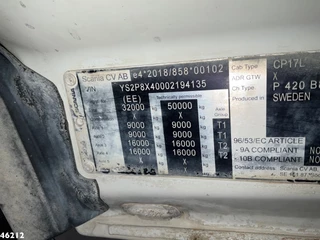 Scania P 2022 - 420 8x4 Euro 6 Full steel suspension Mining tipper 24m³ изображение 18