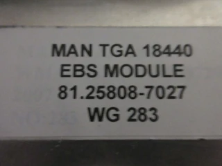 MAN TGA - 81.25808-7027 EBS MODULE afbeelding 3 miniatuur