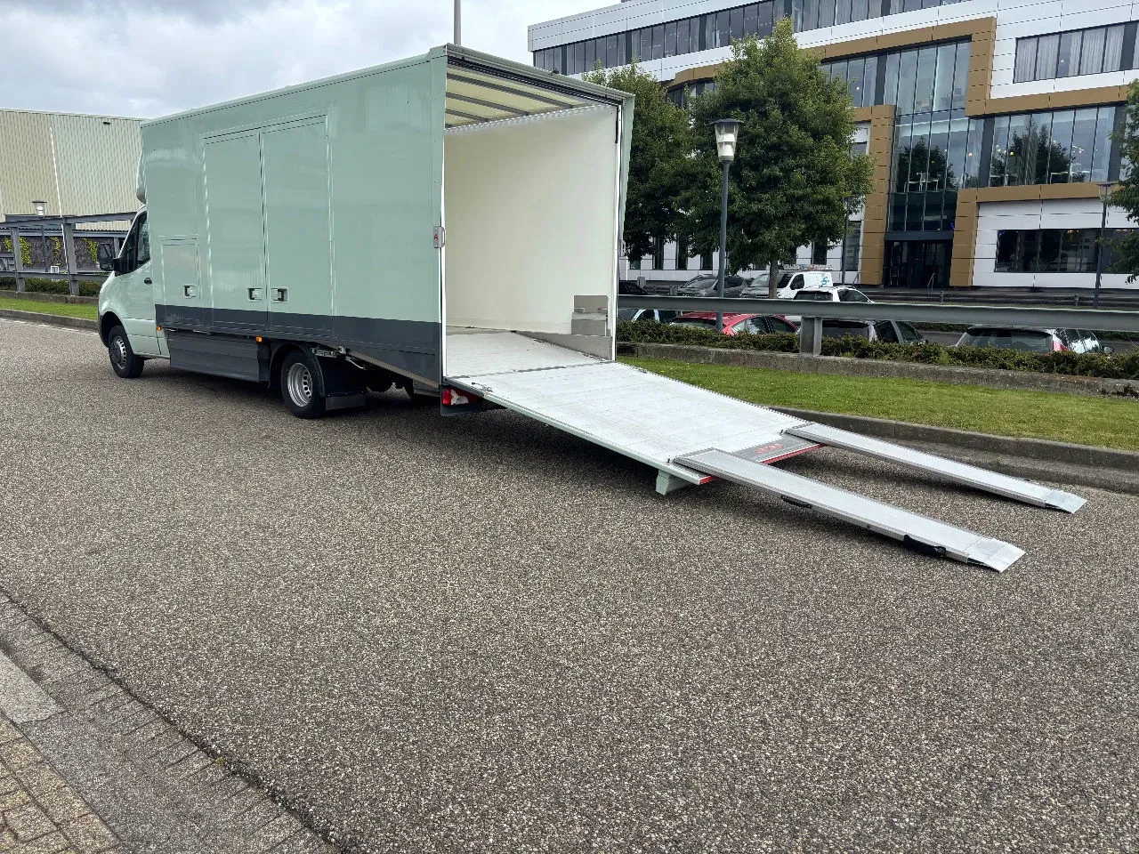 Mercedes-Benz Sprinter 2022 - 516CDI Auto/Machine Transport Oprijwagen Automaat Airco Navi Cruisecontrol 9000km afbeelding 8