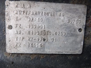 MAN N/A 2004 - 81.35010-6235 HY-1350 01 = 3.700 TGA obrazek 5