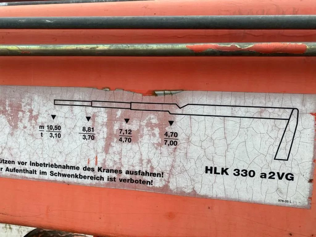 Orthaus 2 ASSIGE STEERING AXEL MKG HLK 330 VG CRANE 1997 obrázek 4