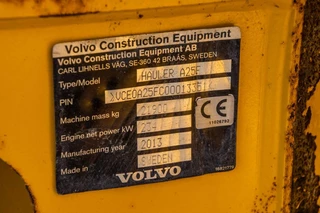 Volvo N/A 2013 - DUMPER A25F immagine 7