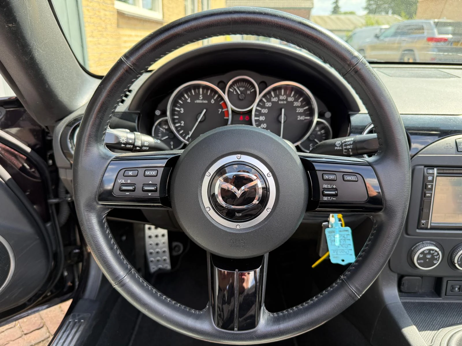 Mazda MX-5 2012 - 1.8 Roadster Cabrio Hardtop Leer Stoelverwarming Lmv afbeelding 8