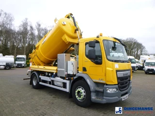 DAF LF 220 4x2 RHD Whale vacuum tank 2015 zdjęcie 2 miniatura