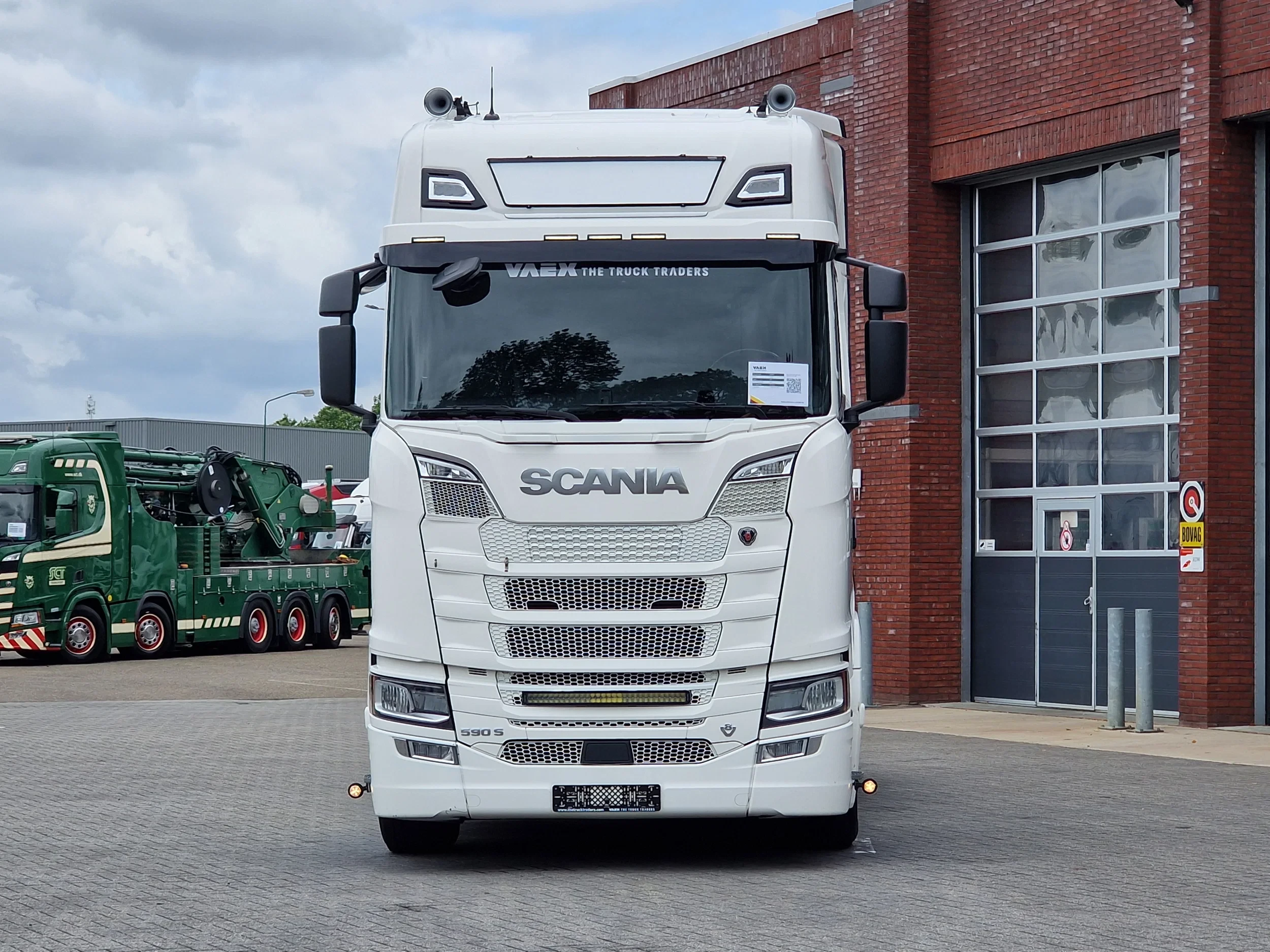 Scania S 2023 - 590S V8 NGS 6X4 - retarder - full air - leather - WB 315 - frigo afbeelding 2