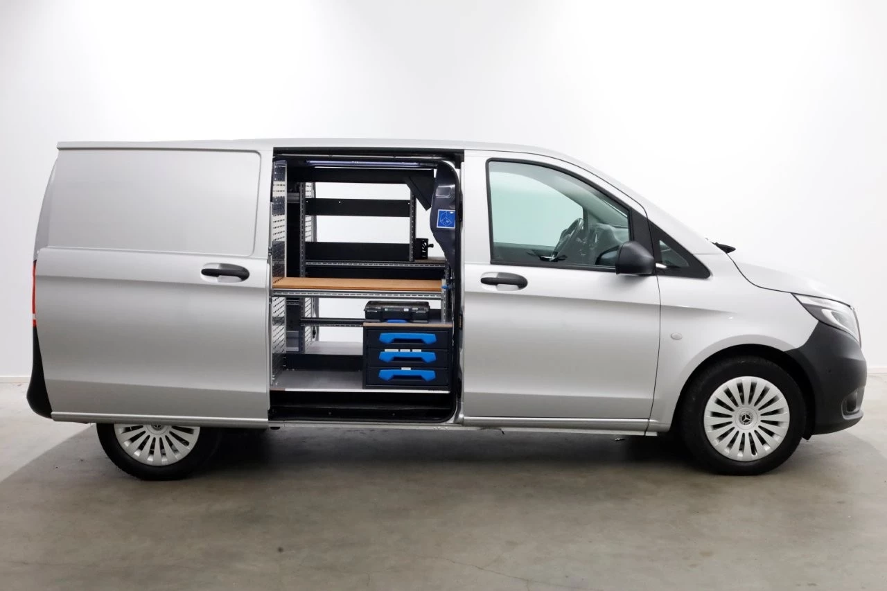 Mercedes-Benz Vito 2022 - CDI 136pk Compact 9G Automaat 2x Schuifdeur/LED/Camera/Inrichting 07-2022 image 7