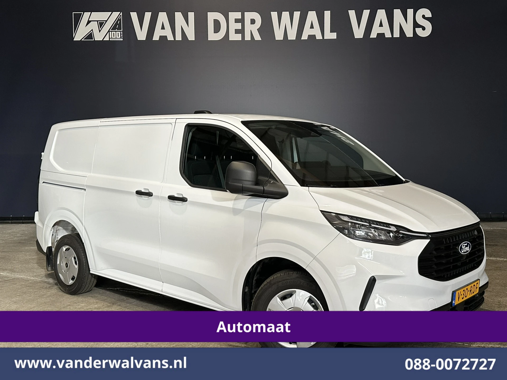 Ford Transit Custom 2024 - 2.0 TDCI 136pk Automaat L1H1 Euro6 Airco | Camera | Apple Carplay | Cruisecontrol | LED | 2740kg trekhaak afbeelding 1