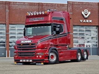 Scania T 2017 - T730 V8 Longline 6x2 - Show truck - Custom in- and exterior - New paint - New interior bild 34