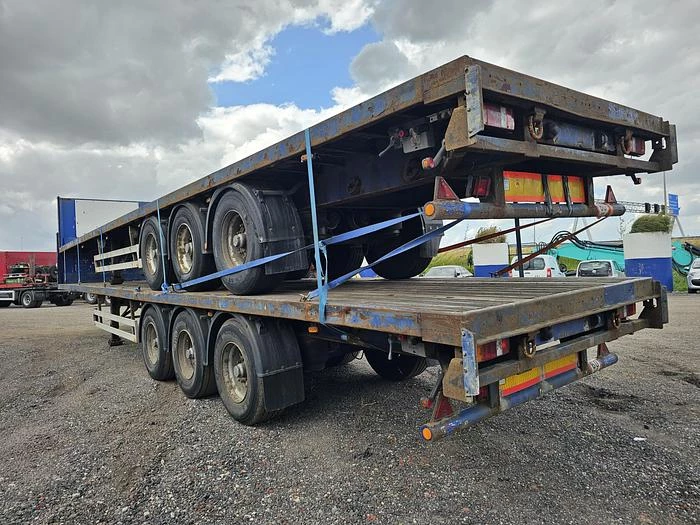 Pacton 3 AXLE FLATBED TRAILER BPW DRUM | price per piece 2006 изображение 4