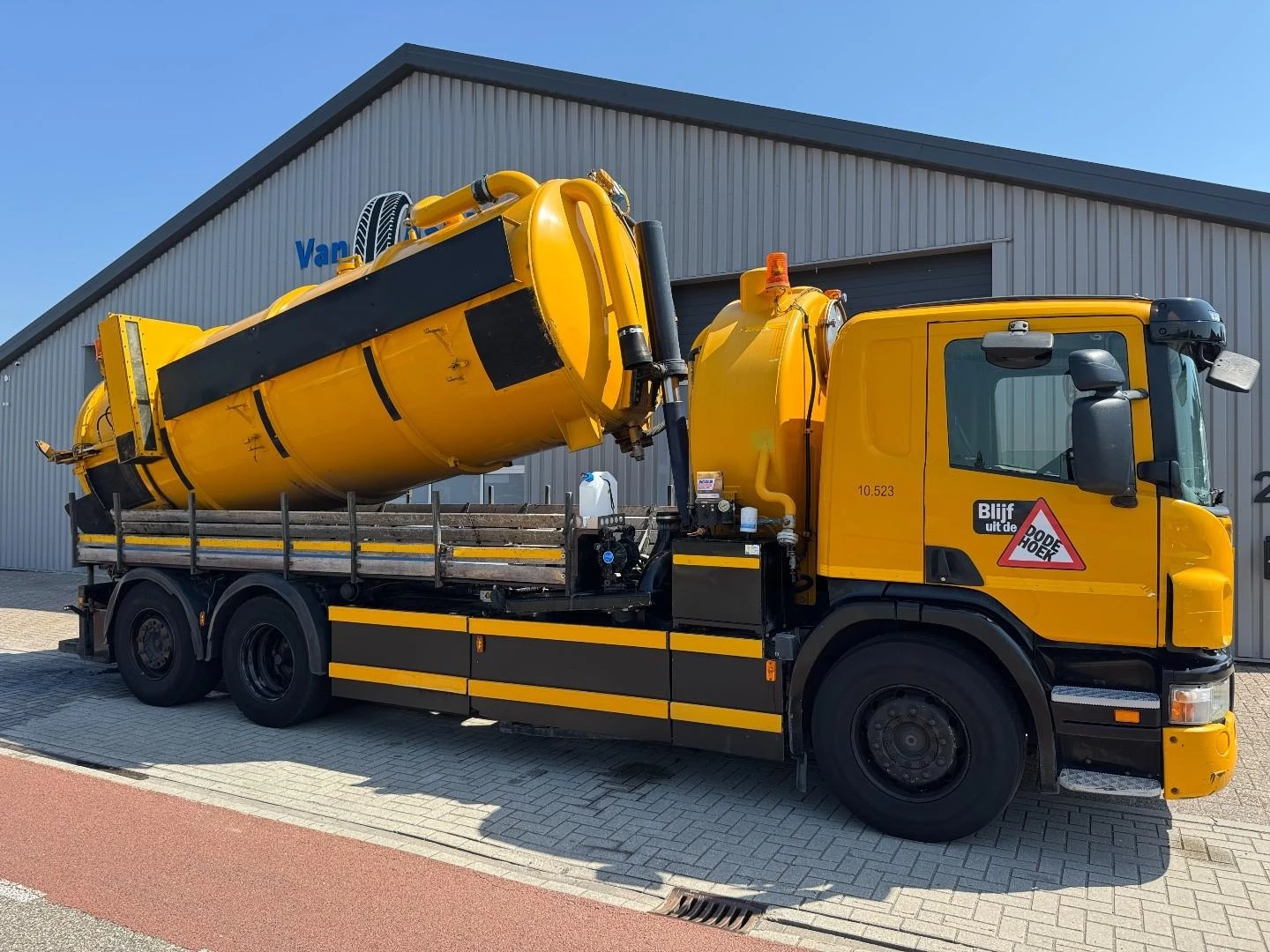 Scania P 2009 - P114-340 6x2 Saug- / Druck, Vacuum, 15.000 Ltr + Cycloon Tank imagen 33