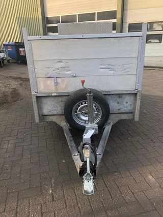 HAESAERTS N/A 1985 - Enkel as Machinetransport met Oprijklep, 00-WPG-8 изображение 2
