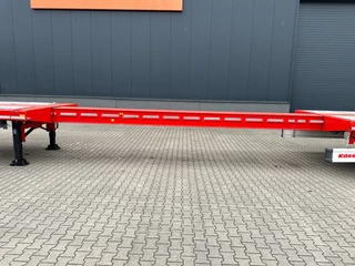 KAESSBOHRER N/A 2026 - new and unused Heavy-Duty flatbed / 690cm extendable / steering axle / lift axle / twistlocks / timberstakes / NL-trailer / APK: 04-2027 bild 18